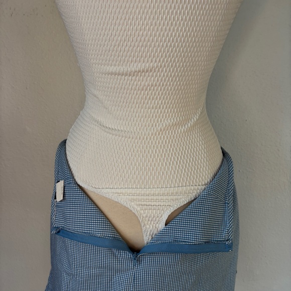 Vintage Blue & White Gingham Skort - Picture 9 of 11